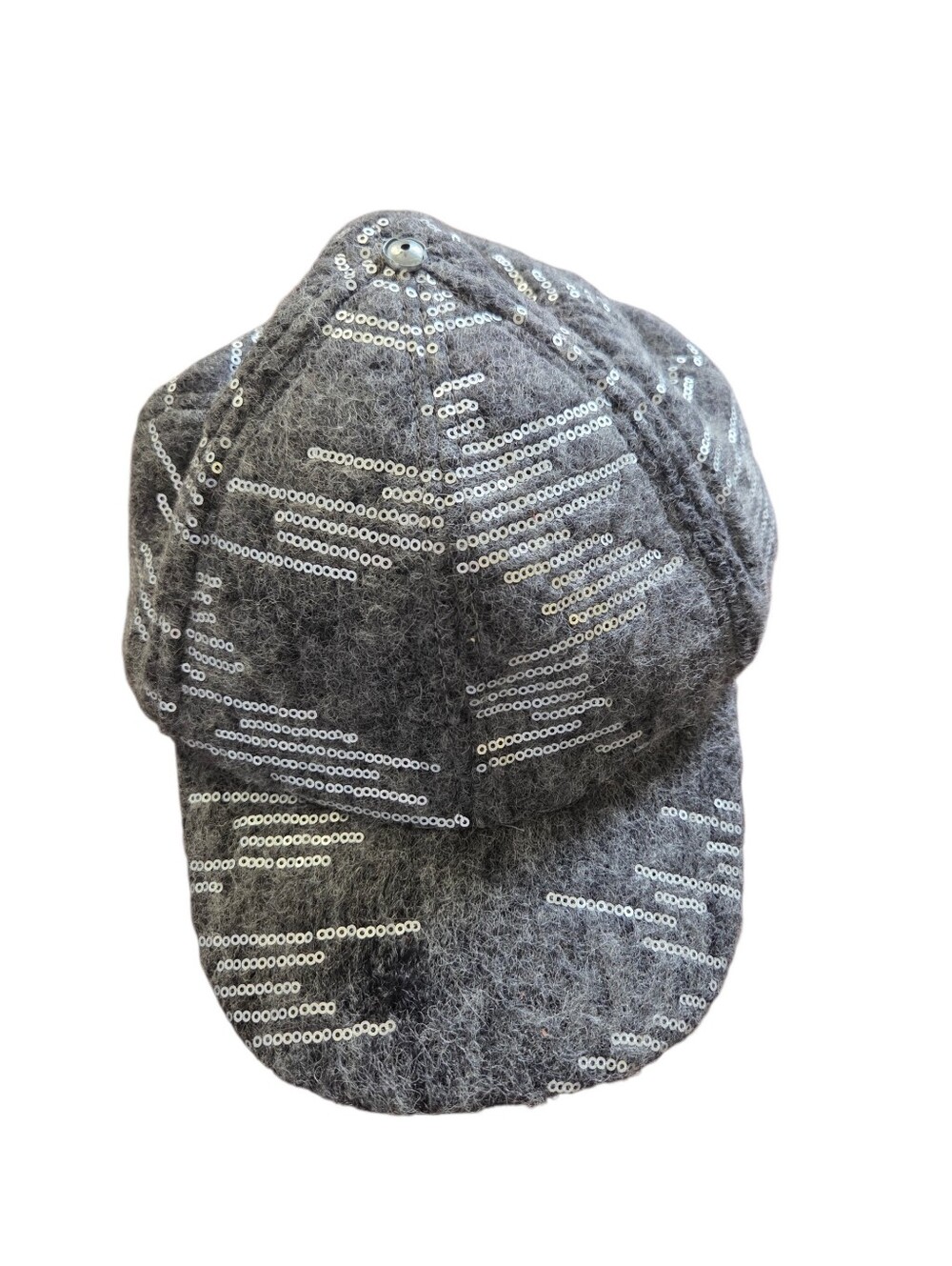 Mix No 6 grey hat with sequins. NWT.